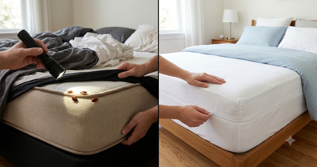 Best Waterproof Bed Bug Mattress Covers For King Size Beds-bed-bug-inspection-and-mattress-encasement