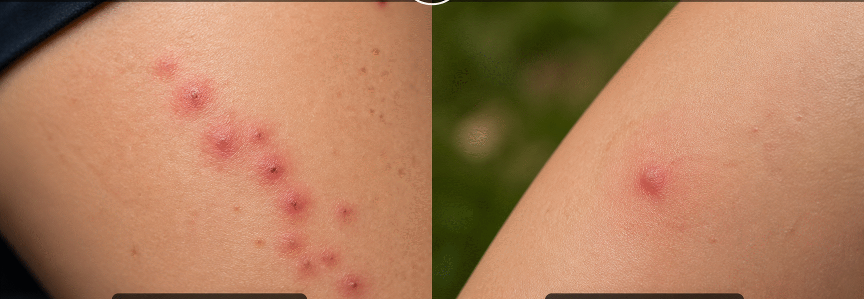 How To Identify Bed Bug Bites Vs Mosquito Bites-bed-bug-vs-mosquito-bite-comparison