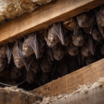 Keep Bats Away Without Harming Them-bats-hanging-upside-down-in-an-attic-roost