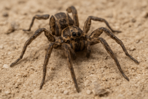 Giant House Spider-a-wolf-spider