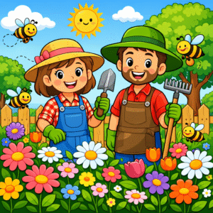 How To Check For Bees In Your Yard-a-flower-garden-with-bees