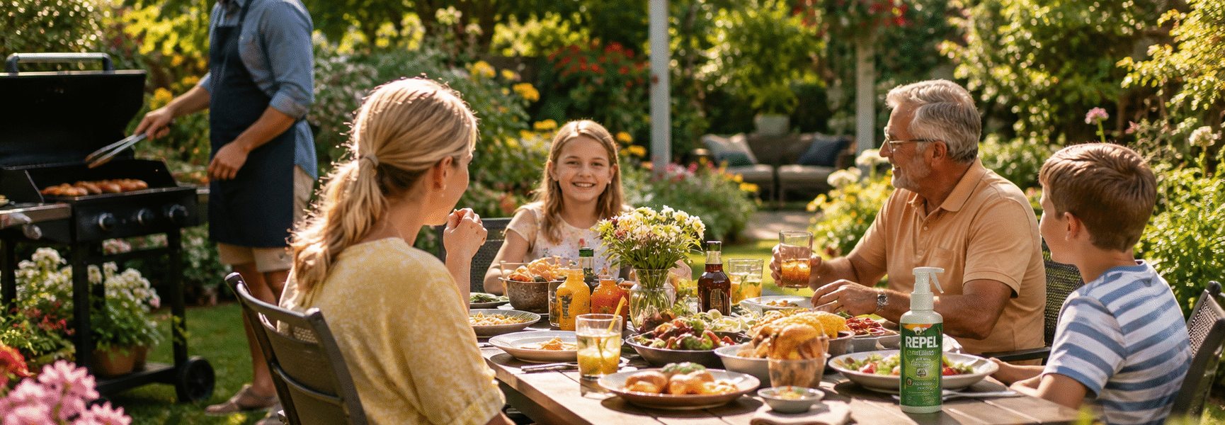 Best Insect Repellents-insect-free-zone-in-the-backyard