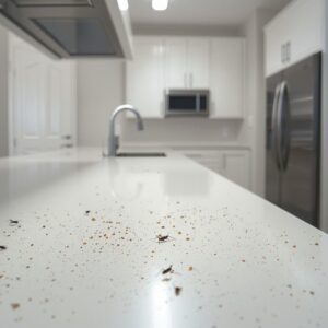 How To Get Rid Of Oriental Cockroaches-oriental-cockroaches-on-a-kitchen-counter