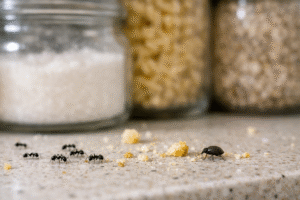 Tiny Black Bugs in the Kitchen-ants-and-a pantry-bug-insect-pests