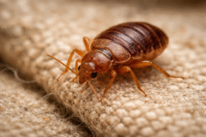 Ortho Bed Bug Spray Review-macro-bed-bug-on-fabric