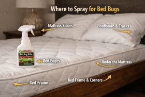 EcoRaider Bed Bug Spray Review-ecoraider-spray-mattress-bed-bug-treatment-guide
