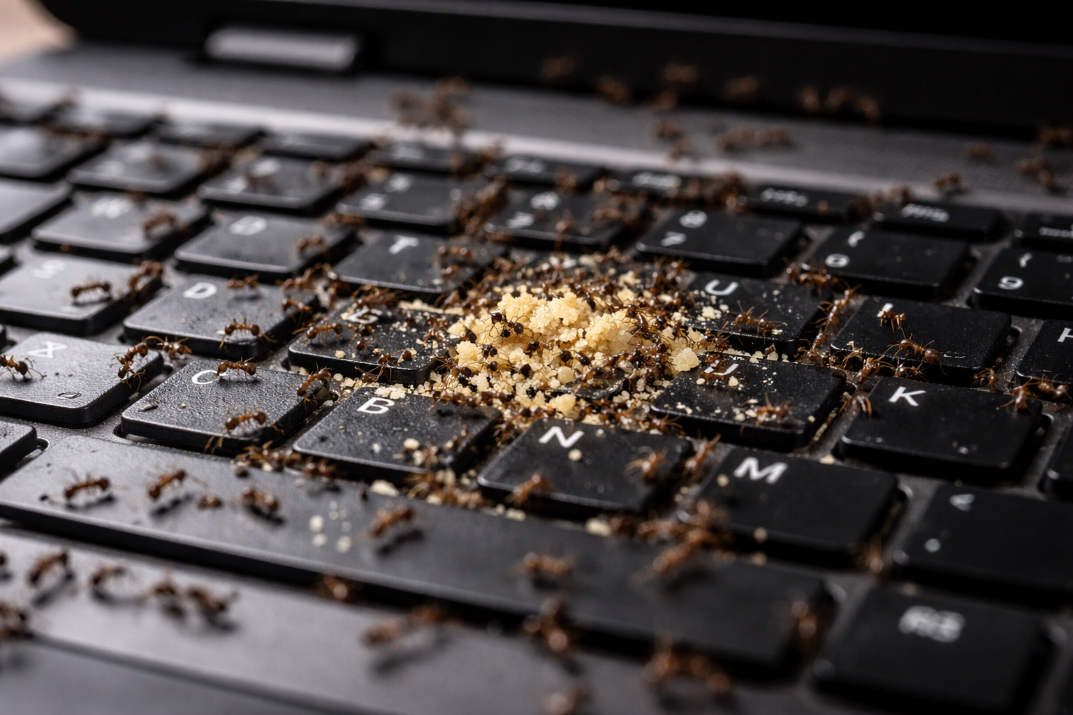 Ant Using Computer Why Are Ants Attracted to My Laptop? 7 Causes & Fixes