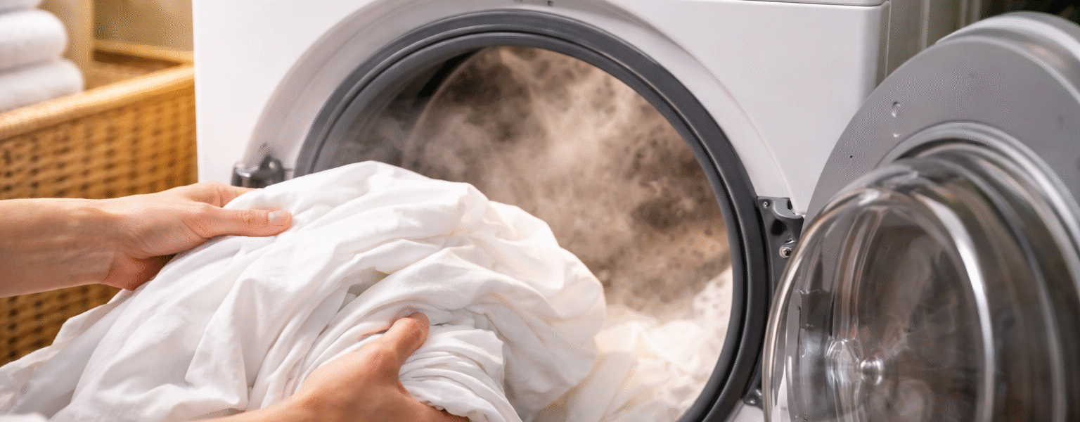 Best Bed Bug Treatment-washing-bedding-in-hot-water-kills-bed-bugs