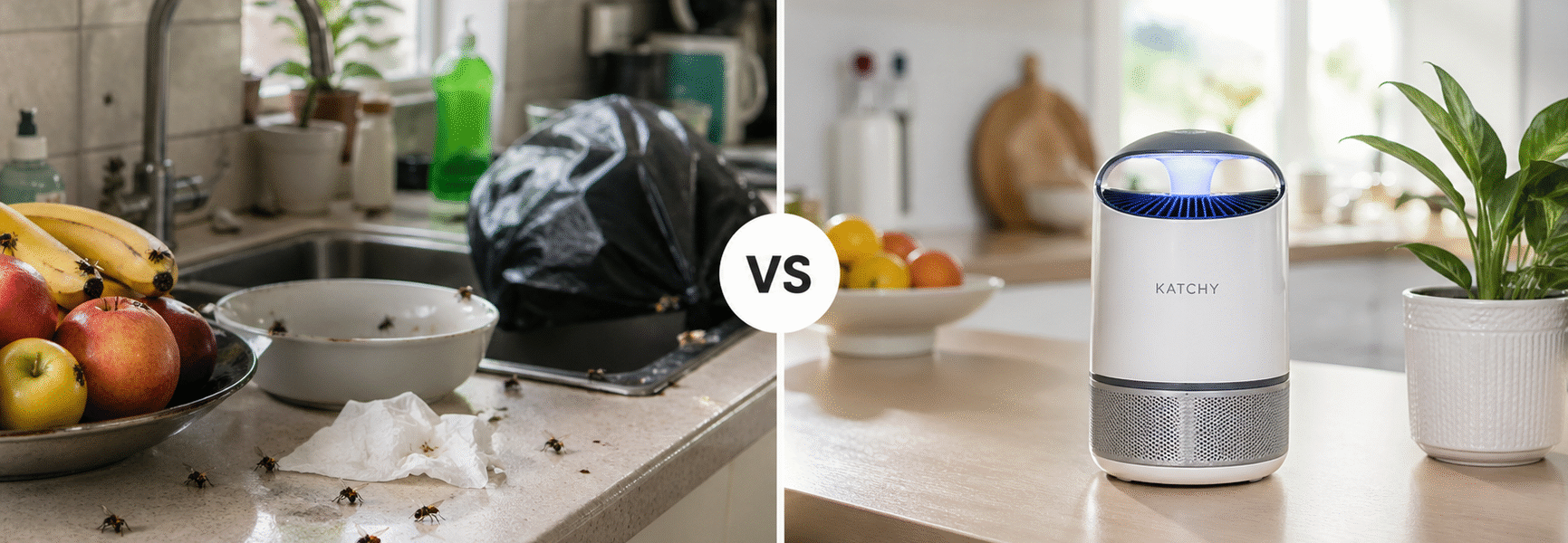 Best Fly Trap For House Flies Indoor Kitchen-fly-infestation-before-and-after-treatment