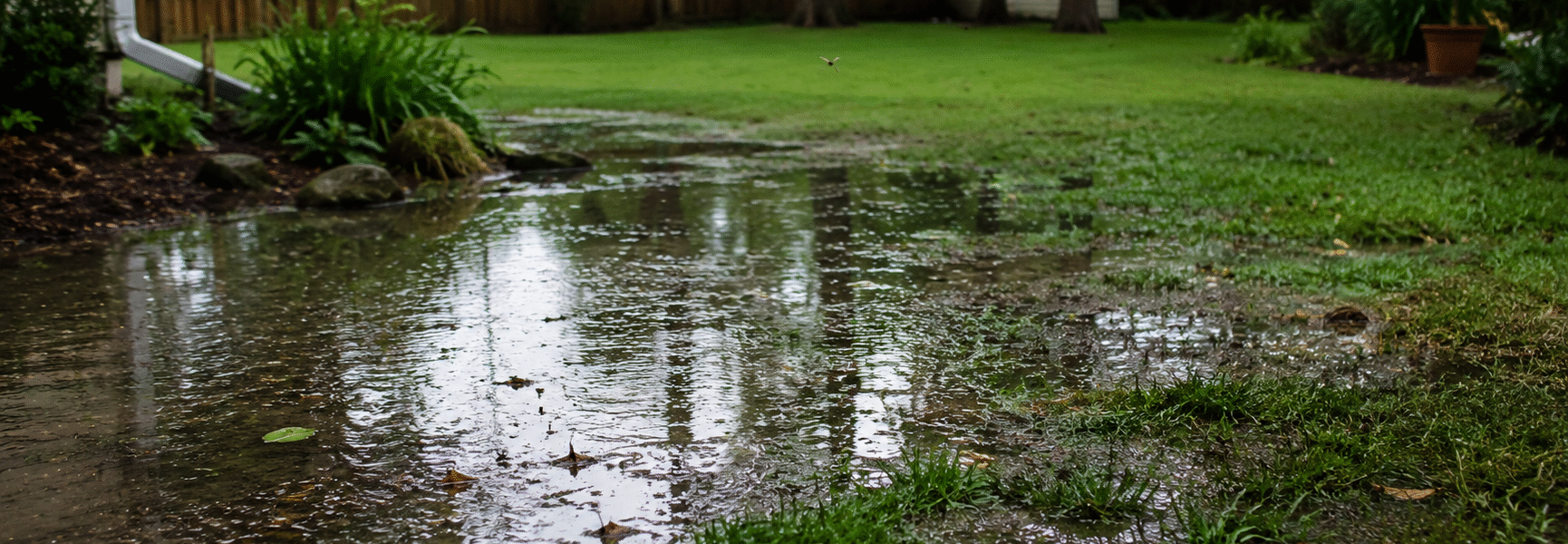 Best Mosquito Control Options After Flooding-flooded-backyard-showing-standing-water-mosquitoes