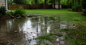 Best Mosquito Control Options After Flooding-flooded-backyard-showing-standing-water-mosquitoes