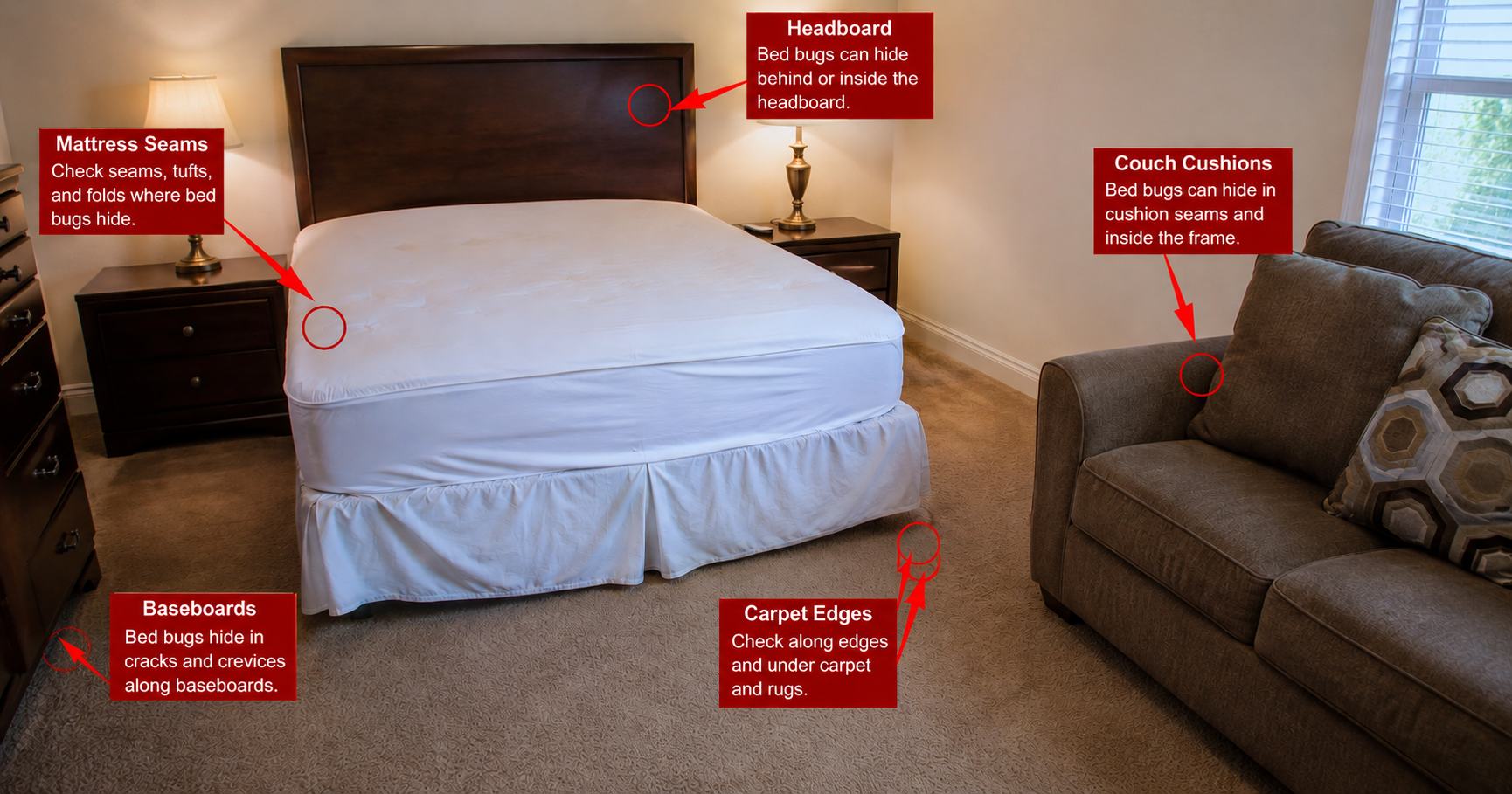 Best DIY Bed Bug Treatment Kit-hot-spots-where-bed-bugs-hides