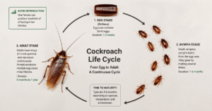 Cockroach Life Cycle-diagram-of-a-cockroach-life-cycle