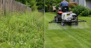 Best Tow Behind Tank Sprayer Reviews for Lawn Tractor-man-spraying-for-lawn-insects