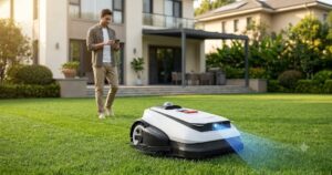 Best Robotic Lawn Mower Without Boundary Wire-robotic-lawn-mower-product-shot