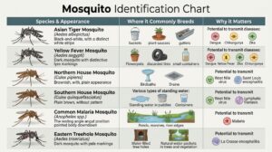 Where Do Mosquitoes Breed Around The House-mosquito-identification-chart-displaying-six-species