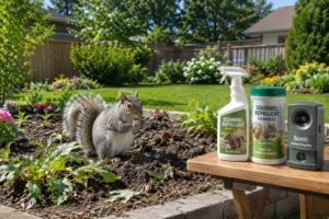 Best Squirrel Repellent For Yard-best-squirrel repellant-for-backyard-gardens