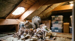 Best Squirrel Repellent For Attic-a-squirrel-inside-house-attic