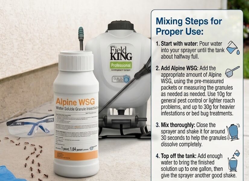 Alpine WSG for Ants Review: Does It Really Work?-alpine-wsg-mixing-guide