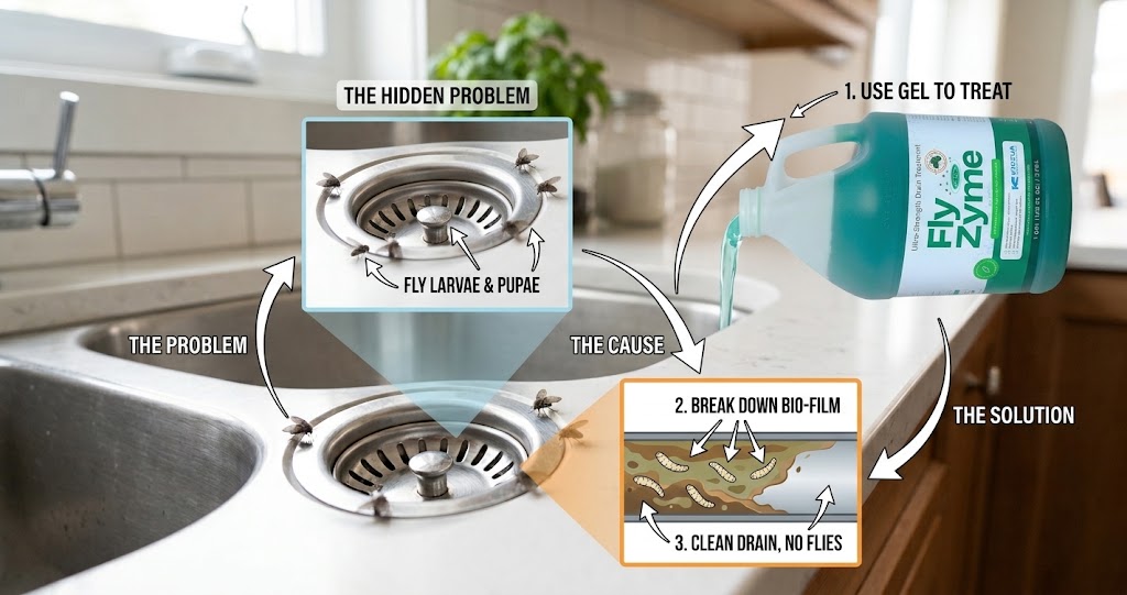 Best Drain Fly Traps For Kitchen Sink-how-to-use-fly-zyme-in-sink