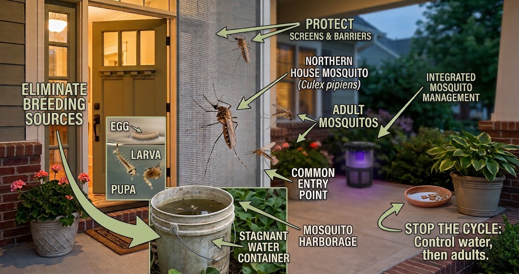 How To Stop Mosquitoes At Entryway Doors-home-entrance-mosquito-prevention-steps-guide