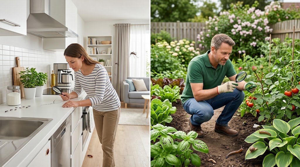 Fast & Effective Pest Control Solutions for Home and Garden-clean-split-scene-home-and-garden-pests