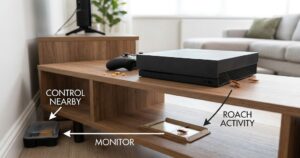 How To Get Rid Of German Cockroaches In Gaming Consoles-cockroaches-around-gaming-console-ventilation