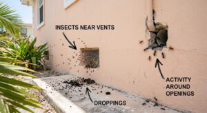 Bugs Inside Electronic Devices-insects-droppings-and-activity-around-electronic-vents